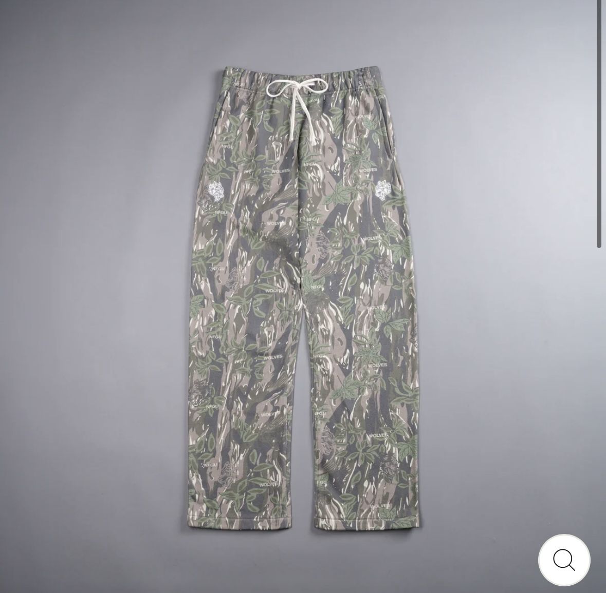 DARC SPORT X WISH YOU WERE HERE “DUAL BIGELOW” CAMO SWEATPANTS