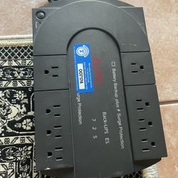 APC BE725BB Back-UPS 725VA 450W 8 Outlets UPS