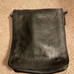Genuine Authentic 100% Leather Book Bag From Italy