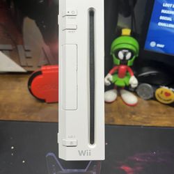 White Nintendo Wii - Console Only- No Cords/controllers/games