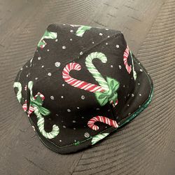 Candy cane bowl cozy
