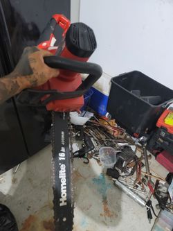 Homelite 16" Electric Chainsaw – Works Great – $45