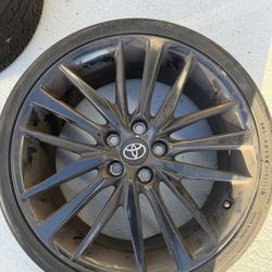 Toyota Camry 2023 19” Rims + Tires