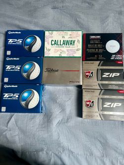 8 boxes Golf Balls