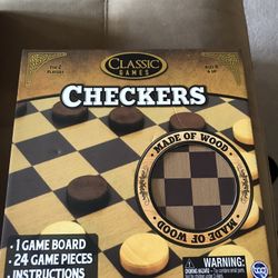 NEW! CHECKERS GAME