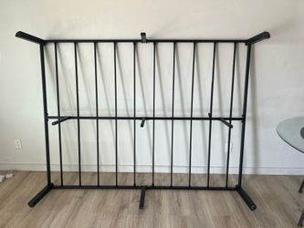Queen metal bed frame