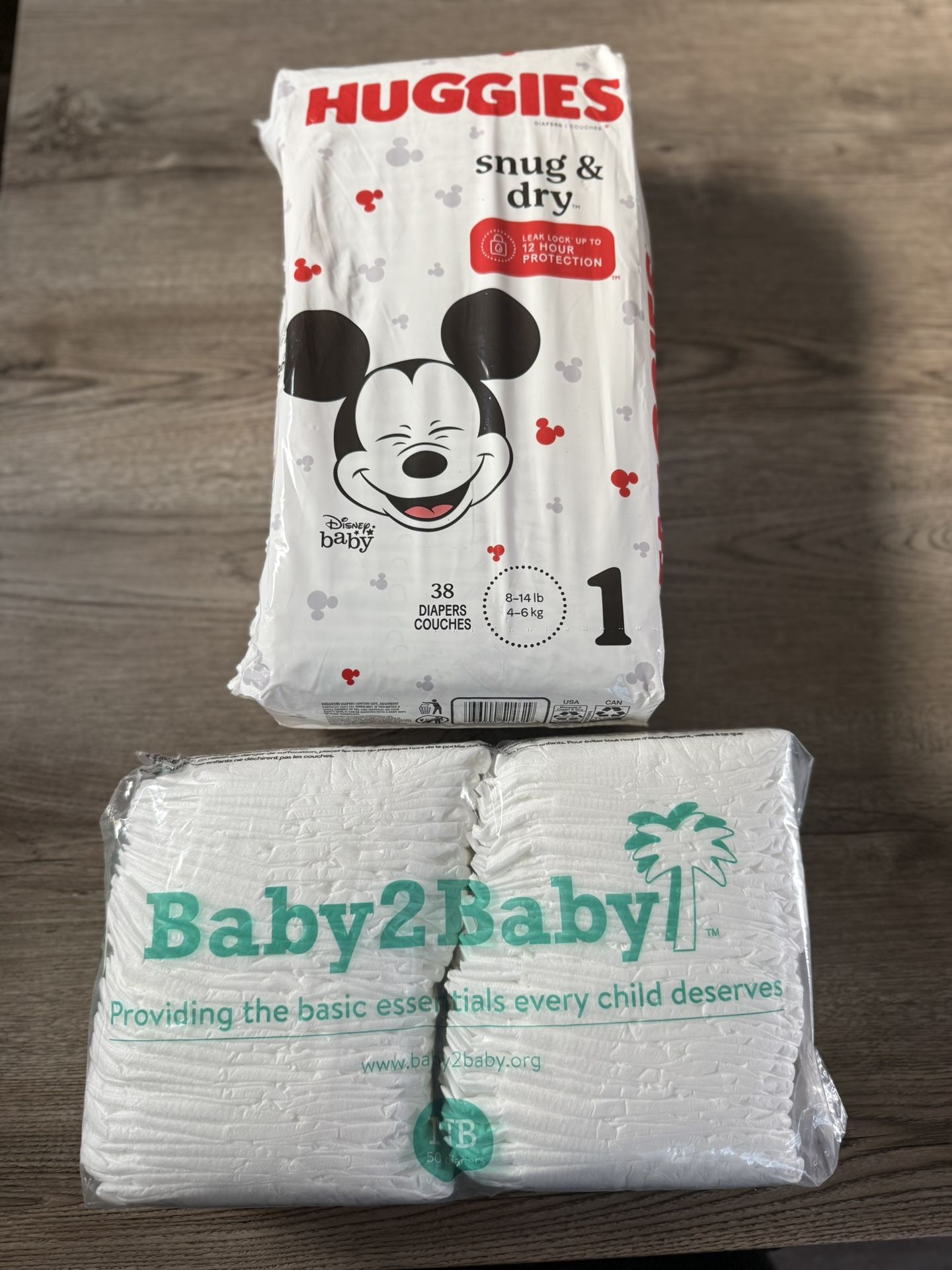 Diapers Size 1 And Newborn