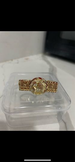 2 Finger Gold Over Sterling Ring