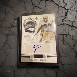 2012 Panini Cameron Jordan Rookie Autograph