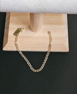 14k gold bracelet 7 inch