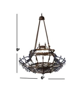 Grand Chandelier From The Hearst Castle