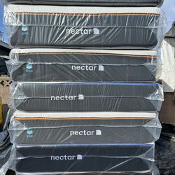 ☎️📲📞call or Tex (213)713-74-89    Nectar Mattress.           Nectar Premier Queen Size  - 13" Memory Foam Mattress     New Mattress in a plastic sea