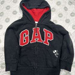Baby Gap Disney Mickey Zip Up Hoodie