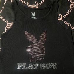 Playboy Crystal Tank Top 