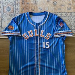 sz XL/XXL Gulls polyester jersey sga