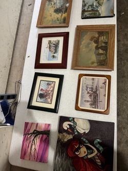 Mixed Lot of Framed Prints and Canvas Art