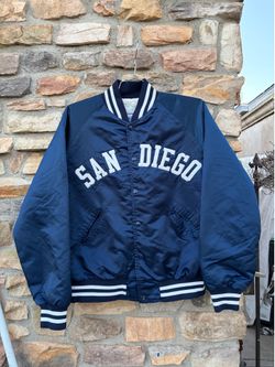 Vintage San Diego satin jacket large