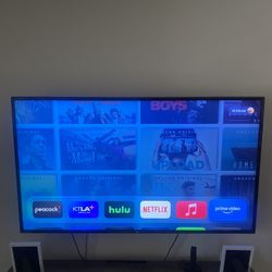 60" LG TV + wall mount