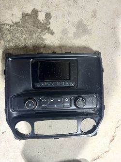 2015 Chevrolet Radio Control Panel With 4” Display Screen
