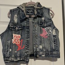 Denim Junk Vest