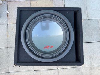 Alpine SWR-1243D Type-R 12" subwoofer with dual 4-ohm voice coils