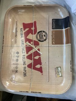 Raw rolling tray