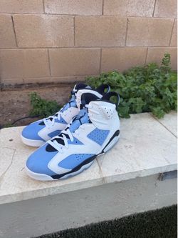 Air Jordan 6 UNC University Blue - Clean Condition