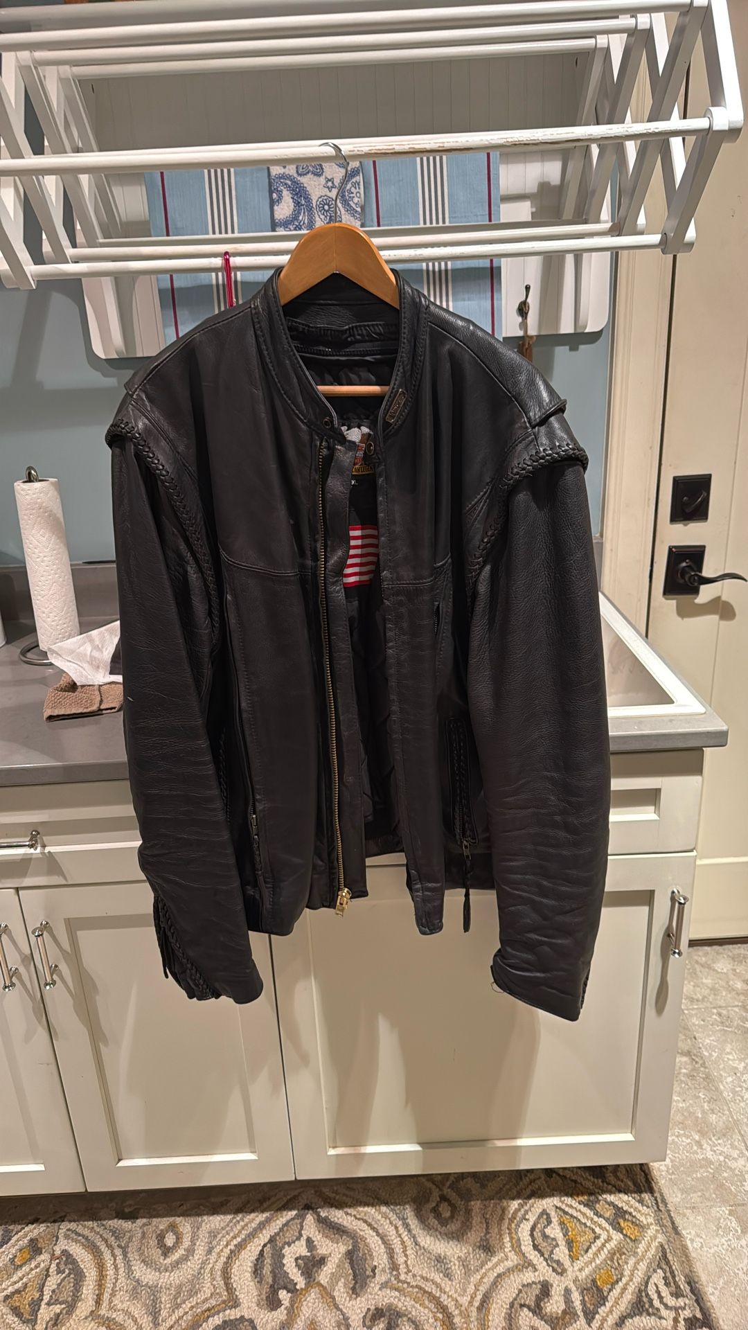 Authentic Harley Davidson, Willie G motorcycle jacket.