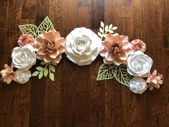 Beautiful Elegant Paper Flower Event or Room Decor