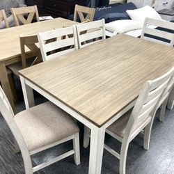 New Table & 6 Chairs 🔥🔥 IN STOCK 