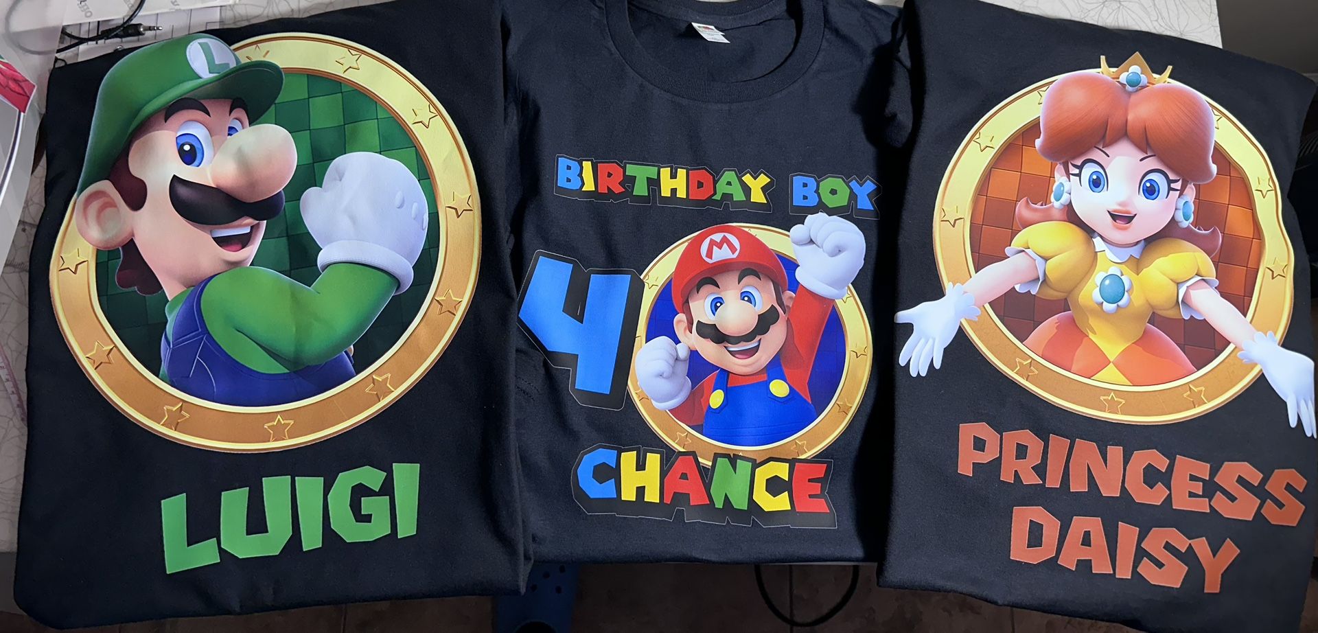 Súper Mario Custom T Shirt