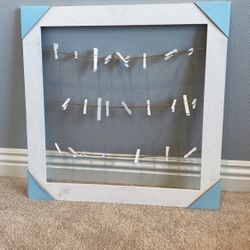 White/ Vintage Polaroid Frame Display 