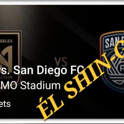 LAFC vs. San Diego FC 2 Tickets For 8/31/25 Section 227 Row E $100 Each