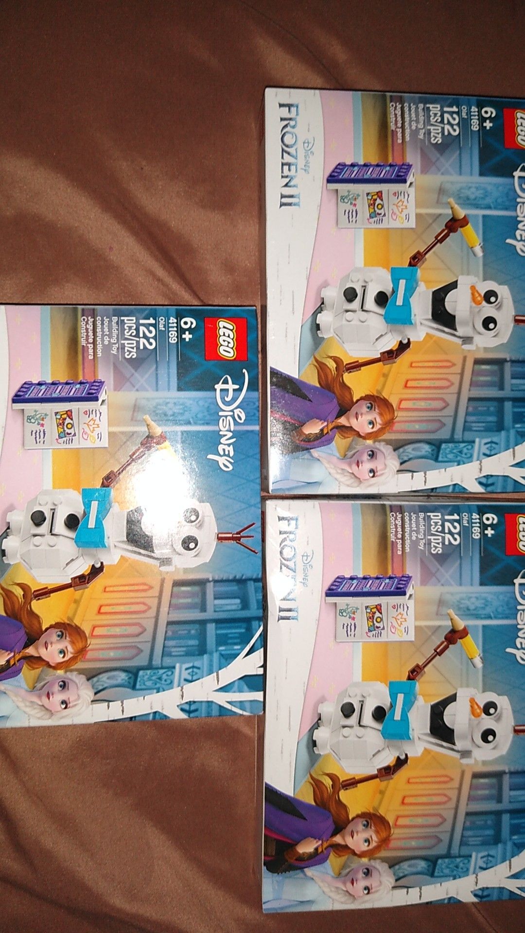 3 Lego Olaf Frozen 2 sets 30$