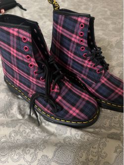 Dr martens multicolor boots