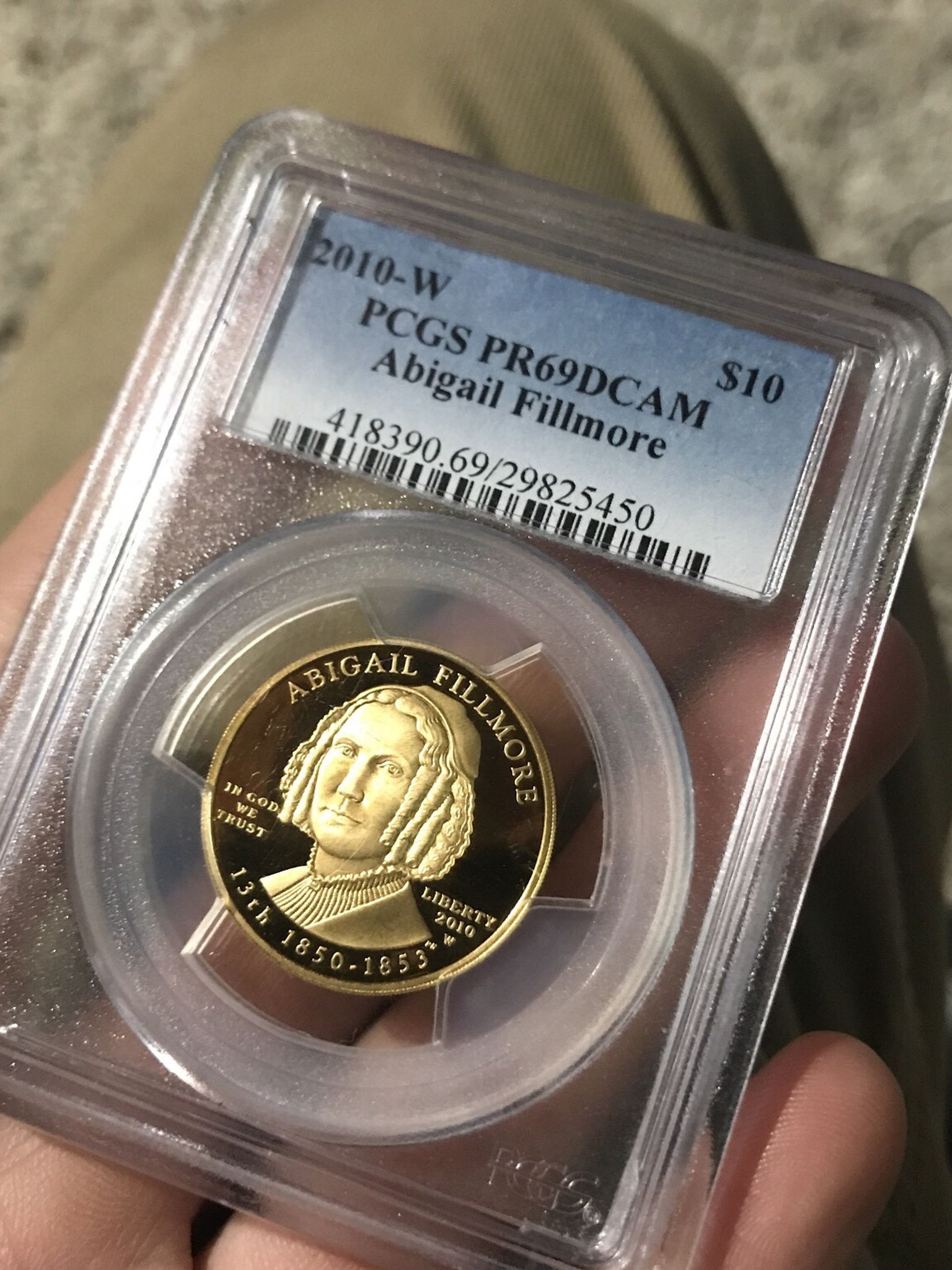 US Mint First Spouse Gold Coin 