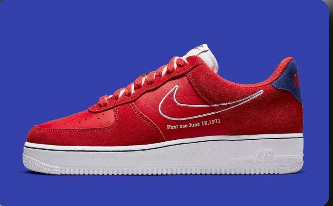 Nike Air Force 1 '07 LV8 'First Use - University Red', price negotiable