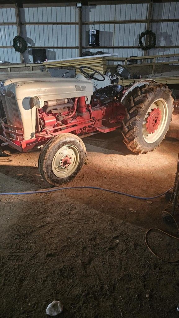 1953 Jubilee 9 N Tractor With 6x6 Mower Deck
