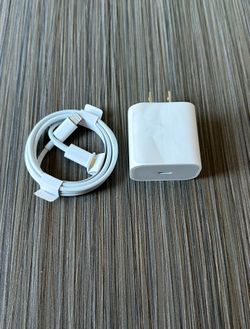 iPhone charger 20W and cable