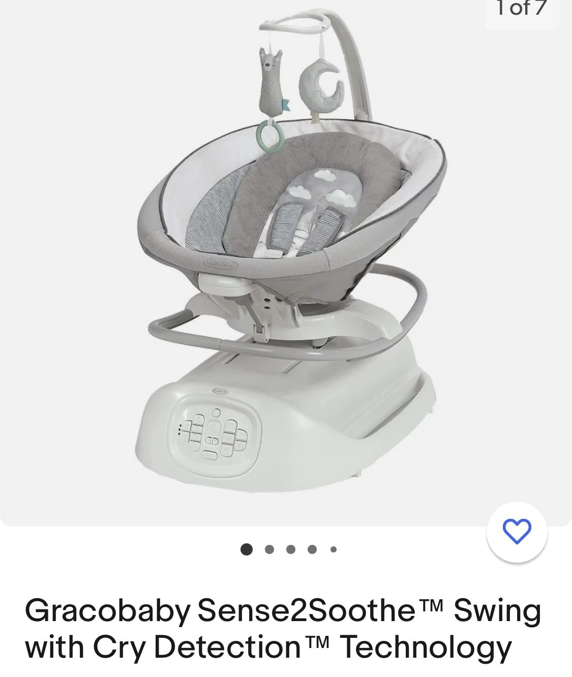 Graco Sense2 Soothe Baby Swing