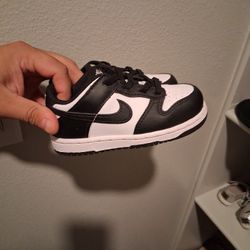 Nike Panda Shoes Lil Girls Size 7.5