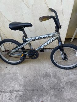 Rattlesnake child’s bike