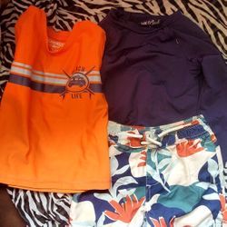 Kids Beach Clothes Size 2t 