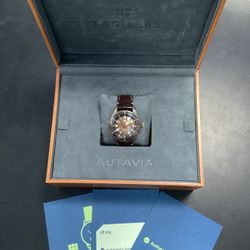 Tag Heuer Autavia Brown Dial Bronze Case Automatic Mens Watch 