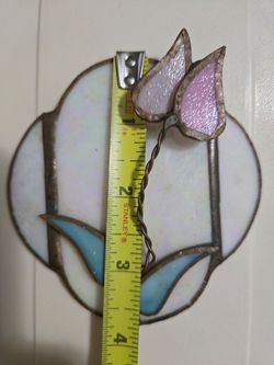 Stained Glass Tulip Suncatcher
