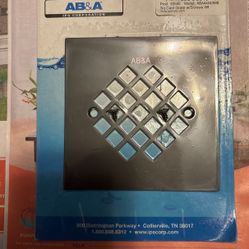 SQUARE CAST GRATE W/ SCREWS   IPS 63645 ABA44040MB 