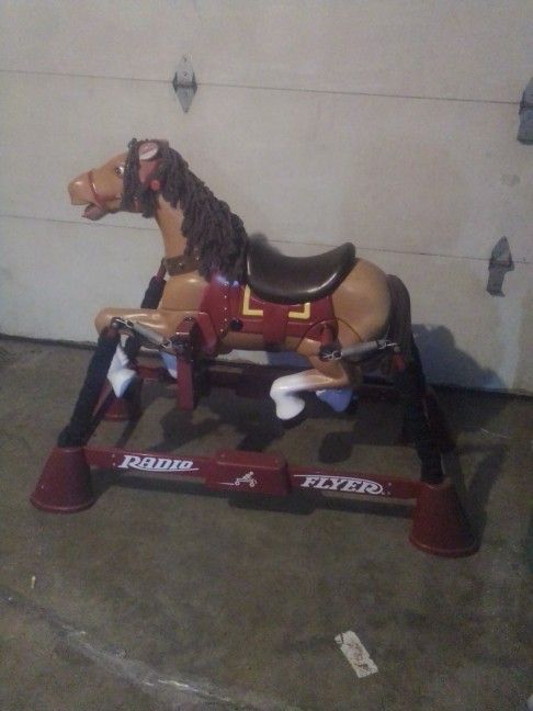 Vintage Rocking Play Horse