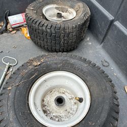 Lawnmower Front. Tires 