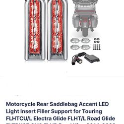 Rear Saddlebag Tail Lights