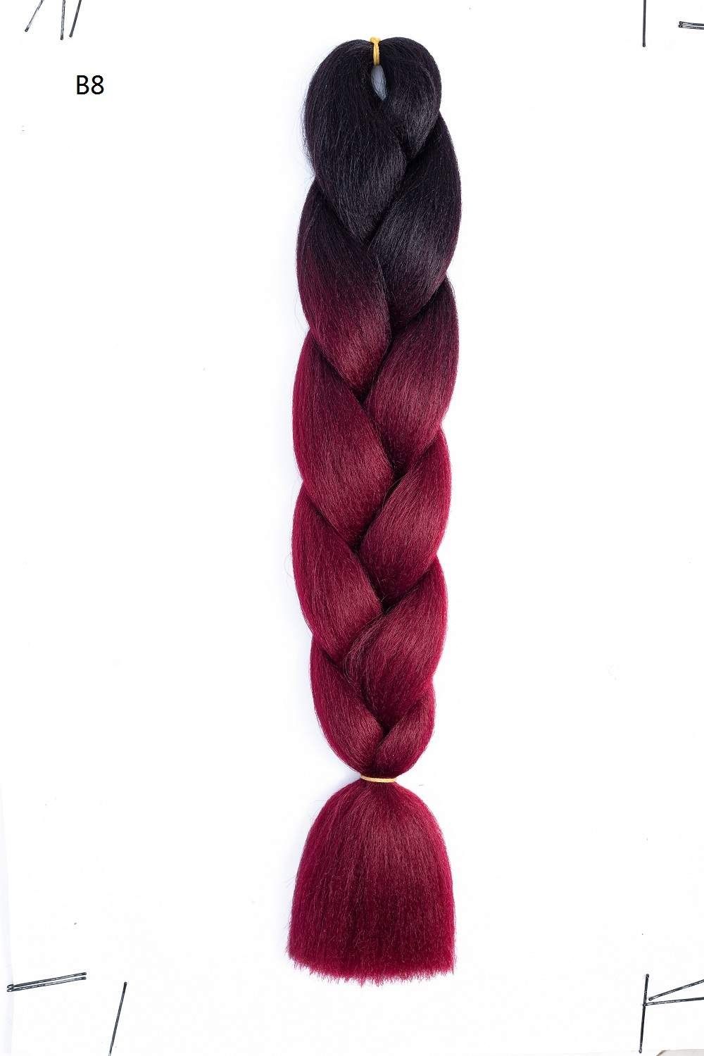 Ombre Jumbo Braiding Hair 24 Inch ( 3 Packs)